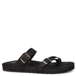 White Mountain Sandals|Women's , Gracie Sandal Black Glitter