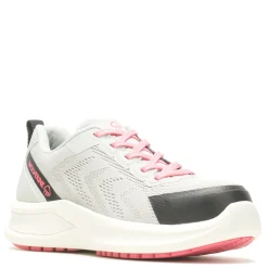 Wolverine Sneakers & Athletic|Women's , Bolt Knit Durashocks Work Shoe Light Grey