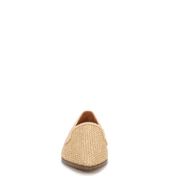 Zodiac Slip-On Shoes|Women's , Hill Loafer Natural Beige Raffia
