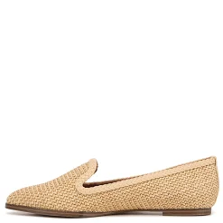 Zodiac Loafers|Women's , Hill Loafer Natural Beige Raffia